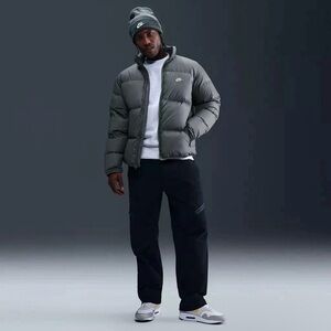 Nike Sportswear Club Puffer Jacket Therma-FIT Gray (IO2138-068) Men's Size XL
